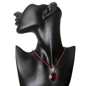 Chatham with Rubies Necklace